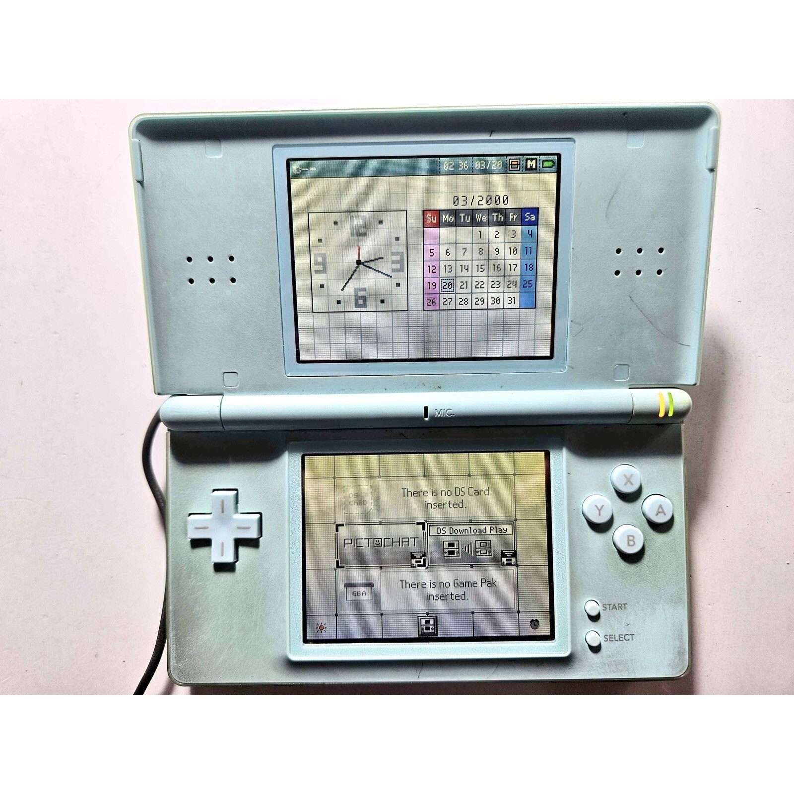 Nintendo DS Lite Mint Green System Complete CIB🔥Good Shape➕Works Great!