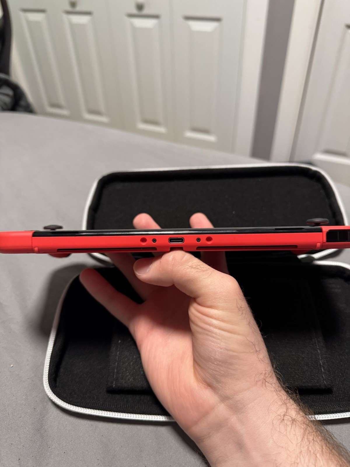 Nintendo Switch (OLED Model) HEG-001 Mario Red Edition Japan Model (KAMIKAZE)