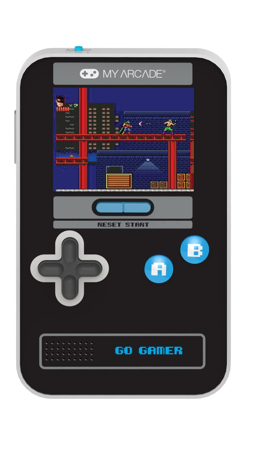 Go Gamer Classic-Blue: Preloaded Game Console with 300 Games, 2.5 inch Screen…