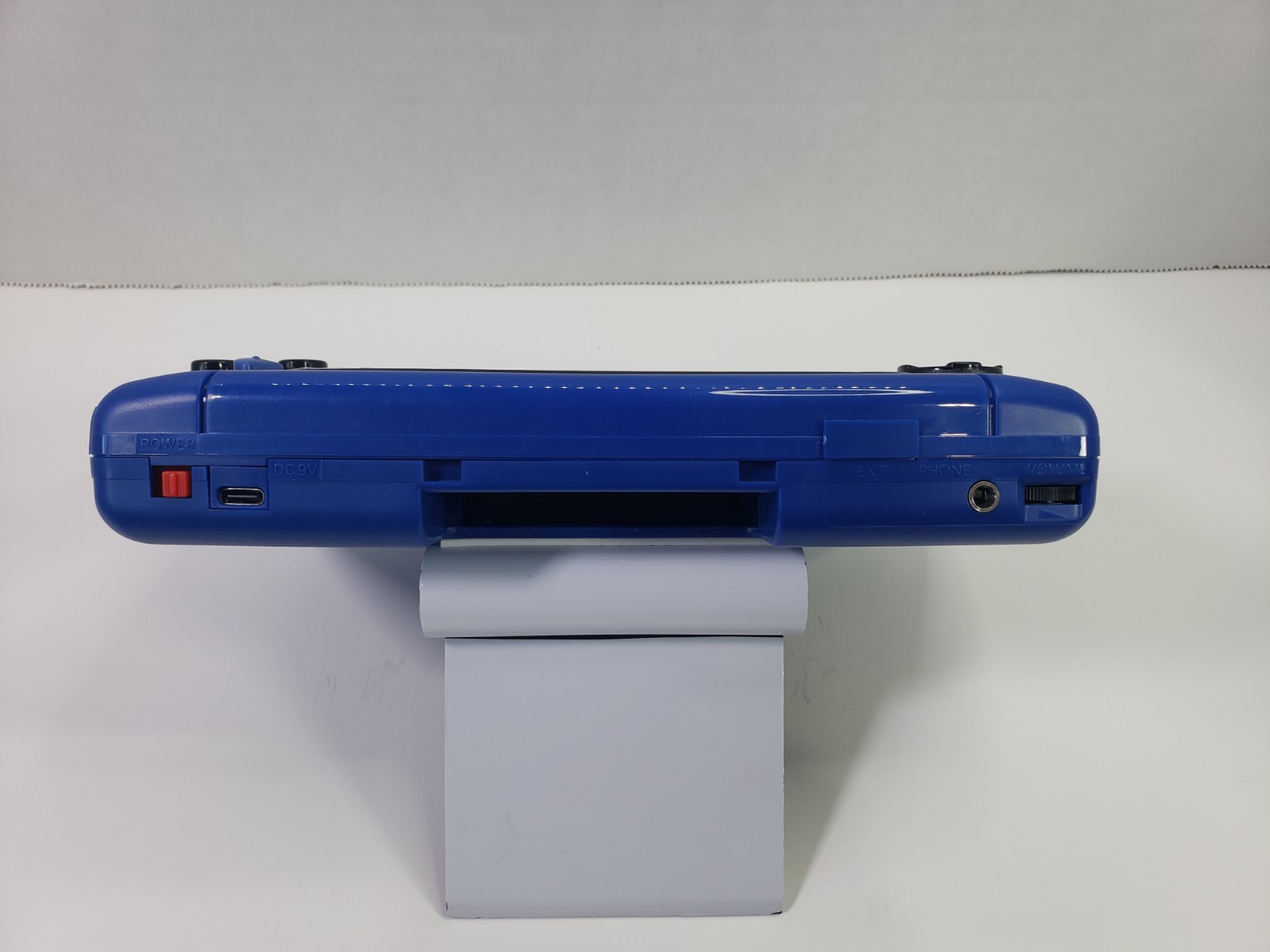Custom Blue Gamegear Ips Screen, Rechargeable Usb-c, Re-capped, Soundboard