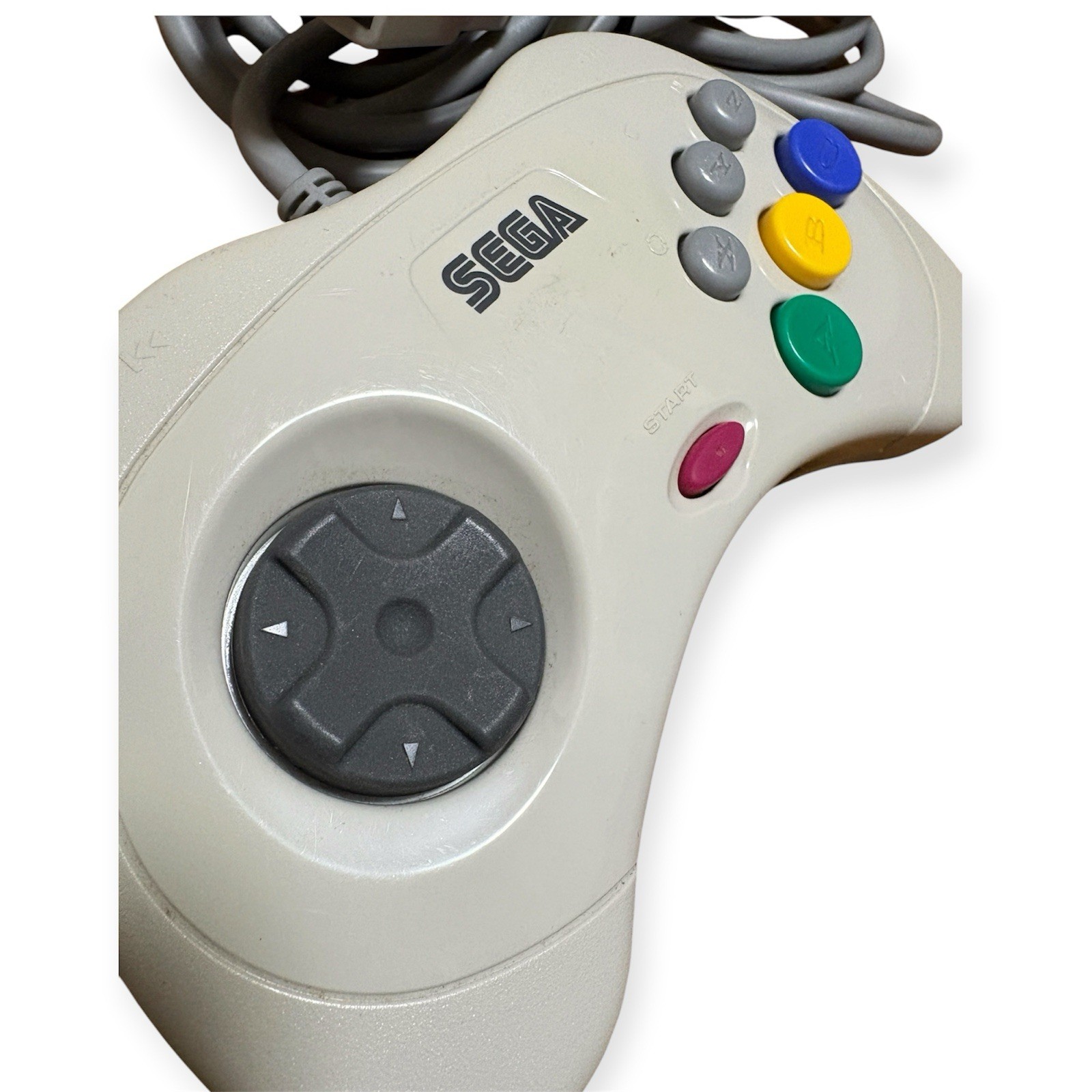 Sega Saturn Console White HST-3220 Controller Cables Set NTSC-J Japan Import