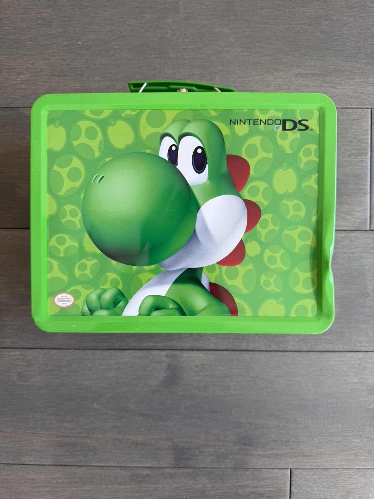 Nintendo DS Yoshi Collector Tin Bundle OEM Chargers headphones Tester Working