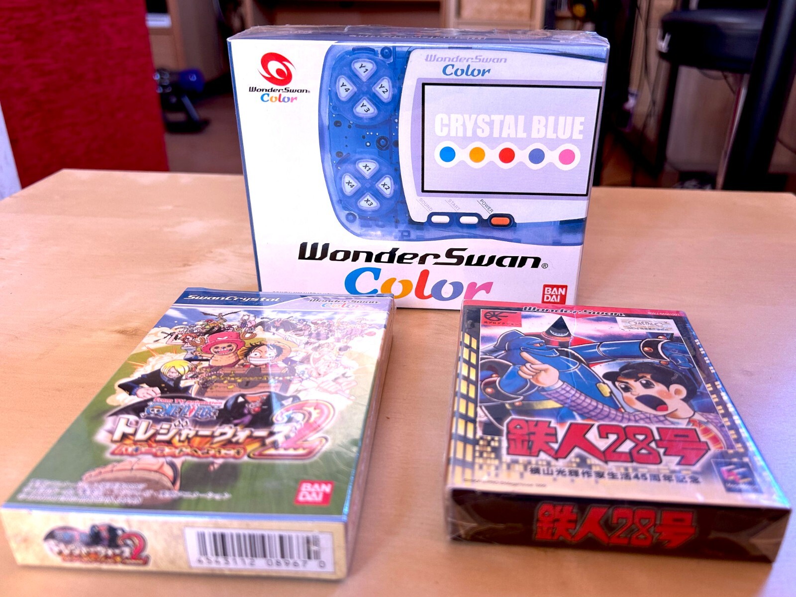 Wonderswan Color Console New Sealed with Two New Games – SEALED JAP