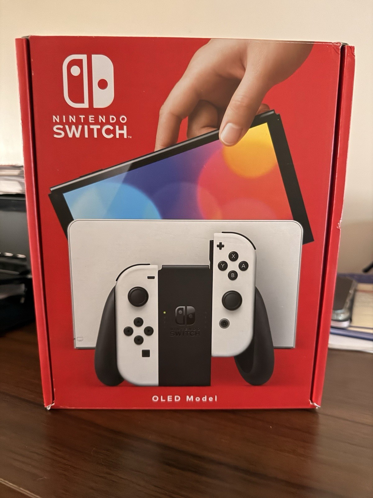 Nintendo Switch OLED Model Console White 64GB Dock LAN Joy-Con HDMI