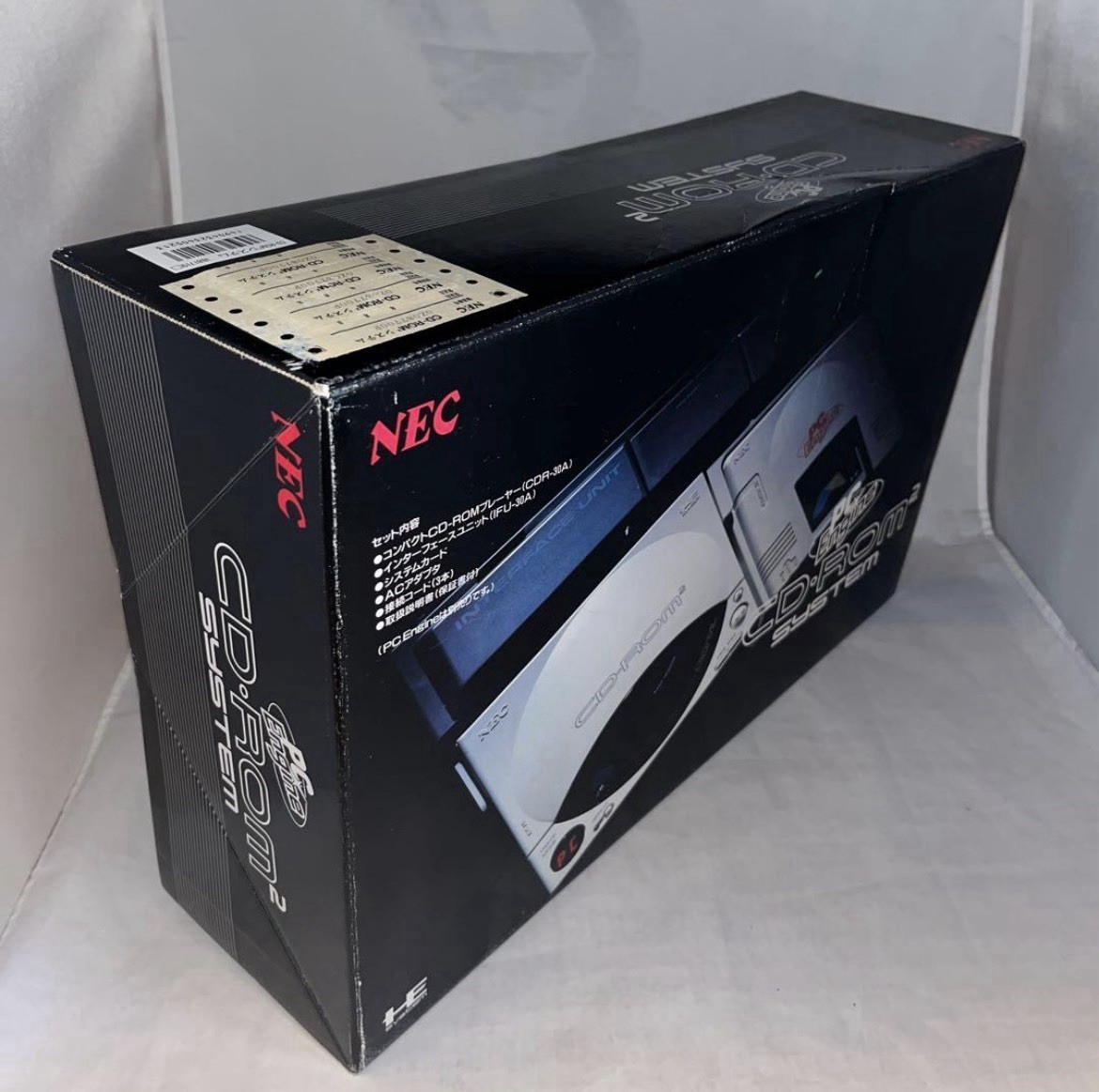 NEC PC Engine CD-ROM² System IFU-30A CDR-30A Boxed Serial Matching For Parts Rep