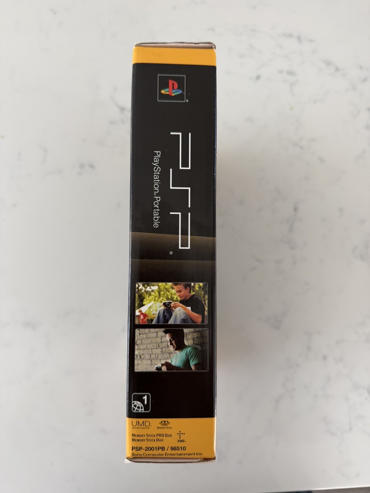 NEW SEALED Sony PSP-2001PB Piano Black Slim PlayStation Portable 2007 Core Pack