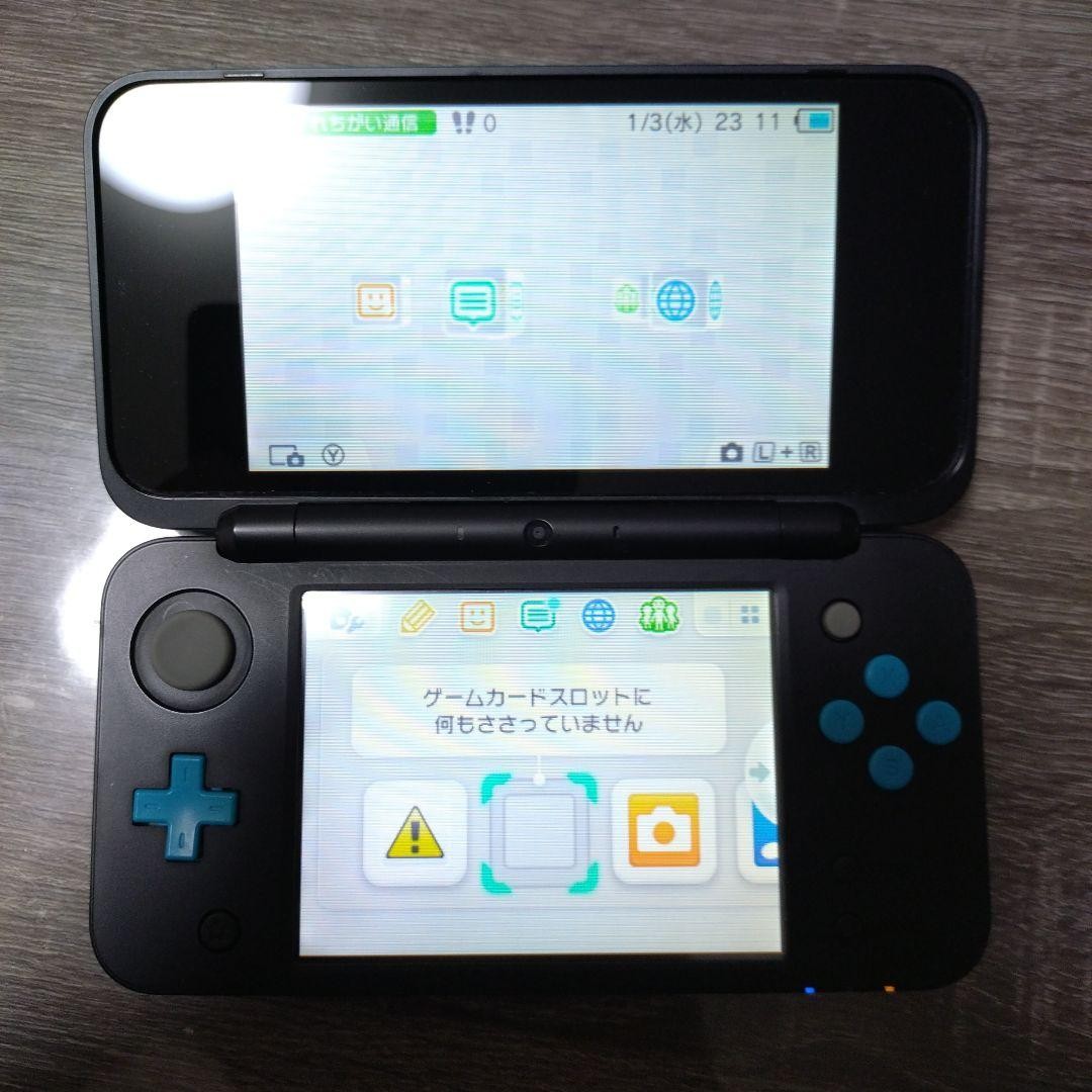 Nintendo New 2DS LL Black x Turquoise Console