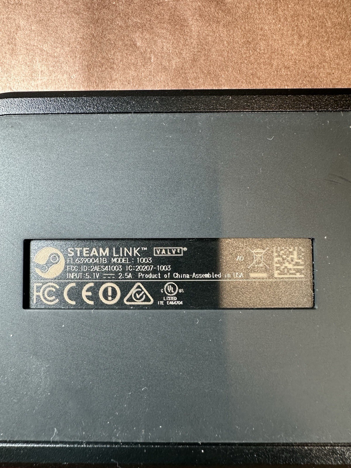 Steam Link, Model 1003, UNTESTED Ships Fast!