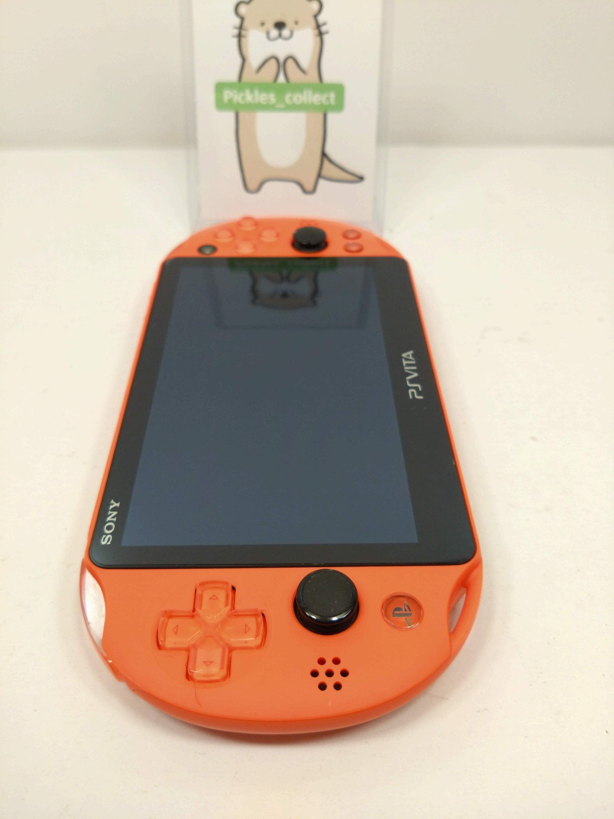 PS vita Neon Orange PCH-2000 ZA24 Console only Wi-Fi PSV Tested Sony 0529J