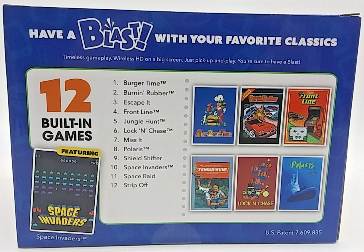 ATGAMES FLASHBACK BLAST! (Lot Of 2) Plug N Play TV Video Game Pitfall Space Inv