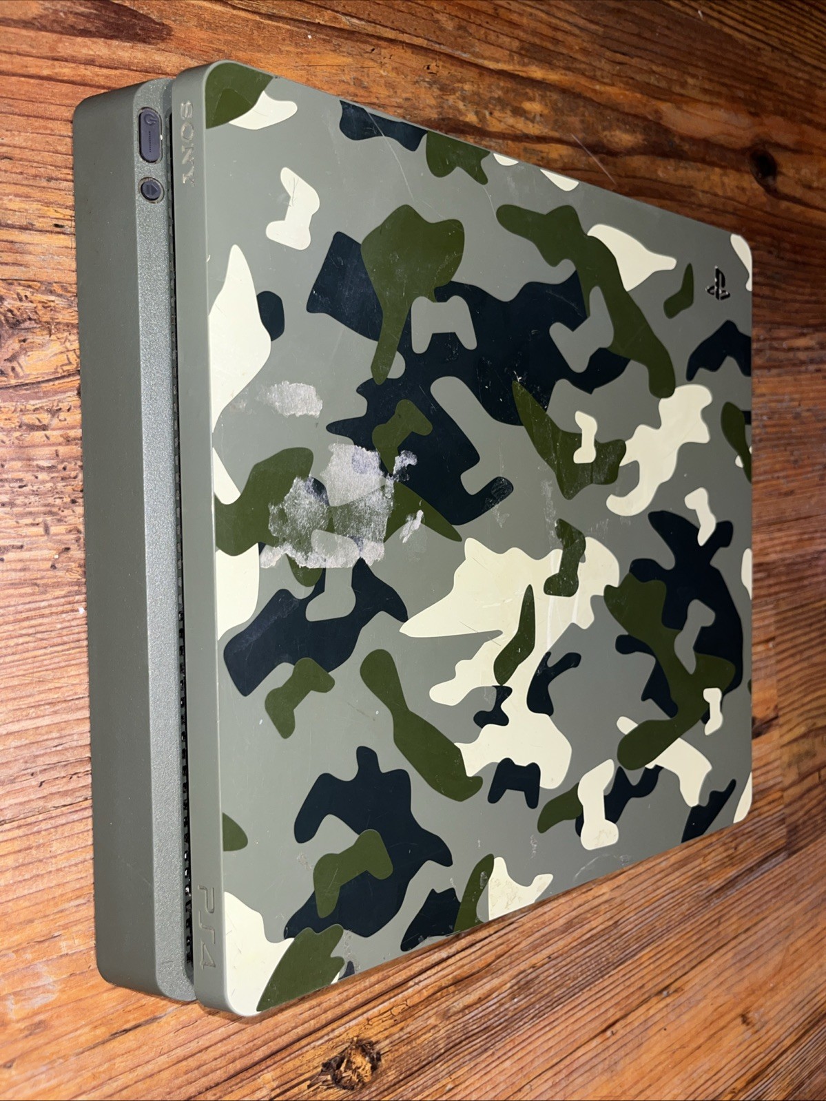 Sony PlayStation 4 PS4 Slim CAMO Console FOR PARTS Not Working