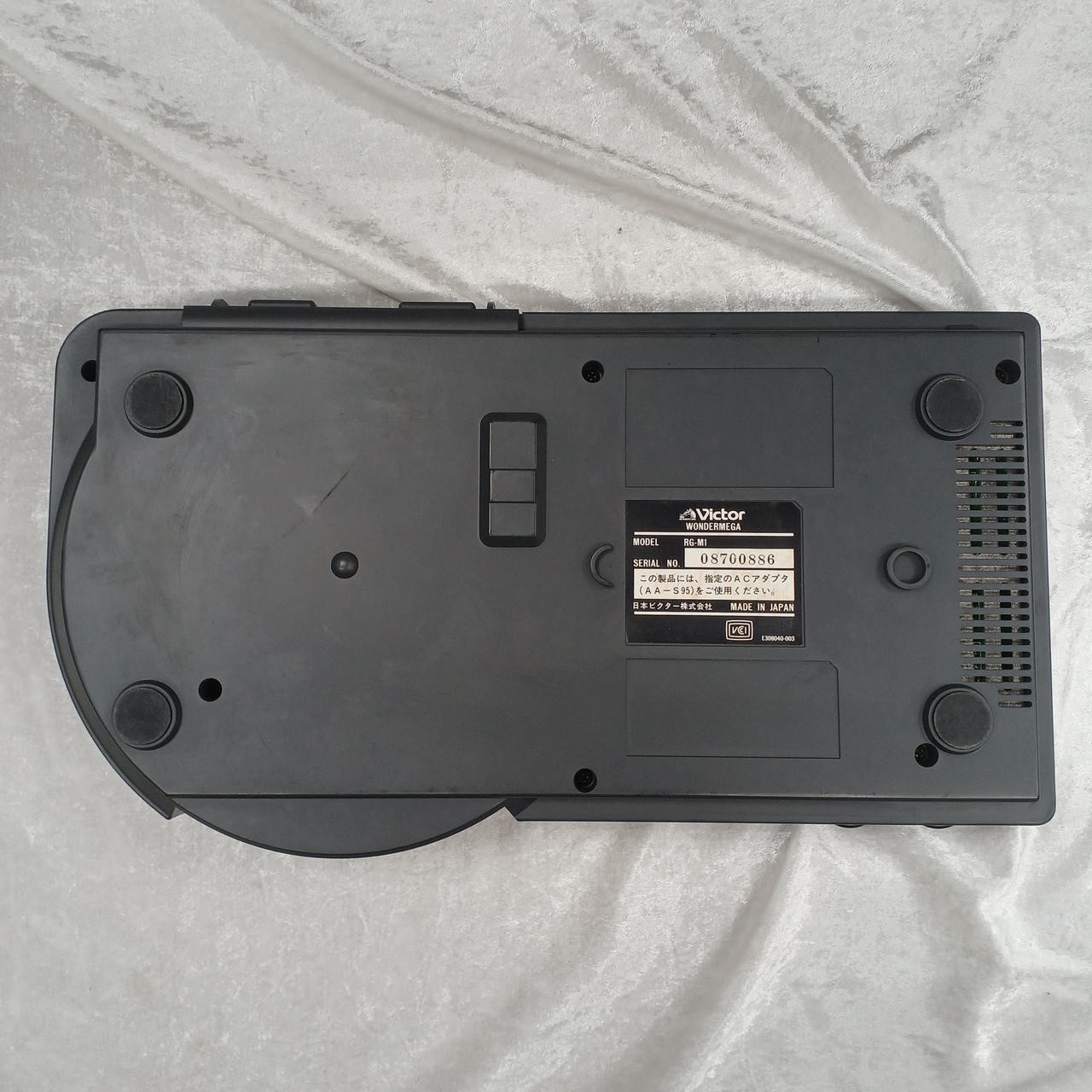 VICTOR Wonder Mega RG-M1 Sega Mega Drive CD Combo Console Japan Karaoke MIDI