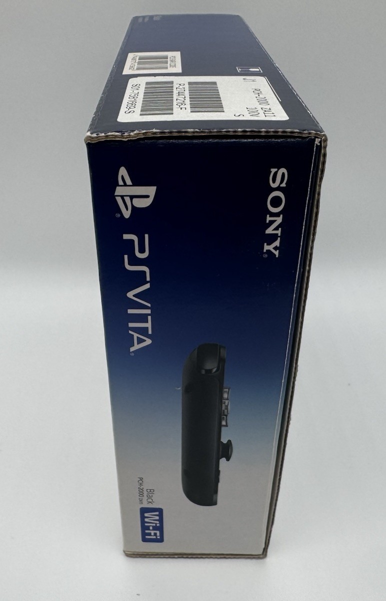 Playstation Vita 2000-Black- 16gb-w/ Charger-In Box-Import-In English