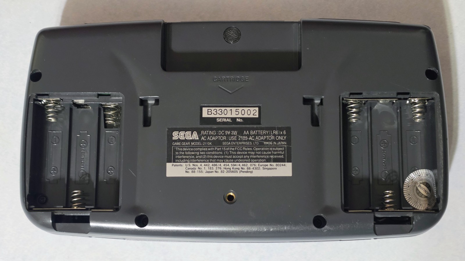 Sega Game Gear Console w/ IPS CleanScreen LCD Screen Upgrade & Glass Lens