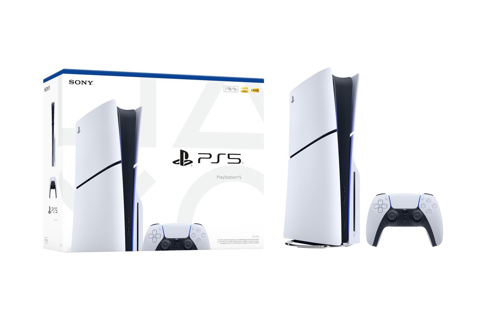 Sony PlayStation 5 Slim Disc Edition Console – 1 TB (White) *BRAND NEW*