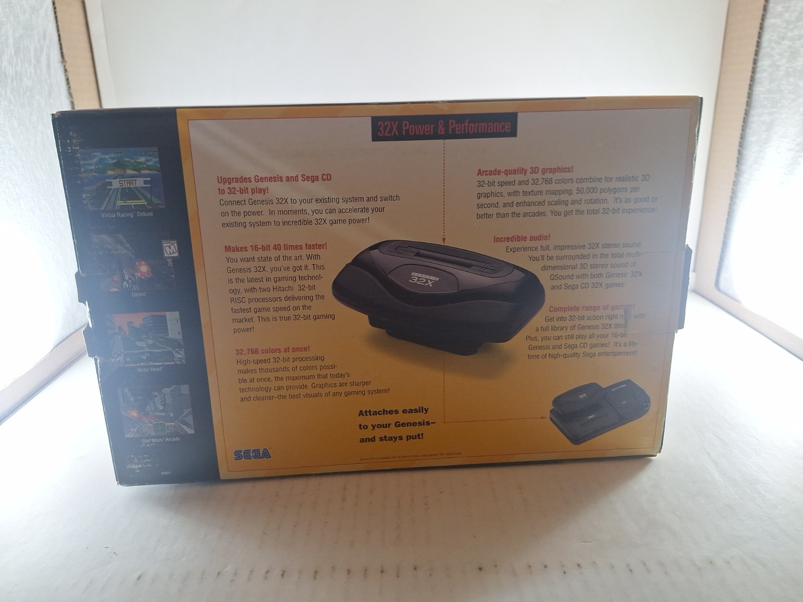 Pre Owned Sega Genesis 32X In Box Untested As Is