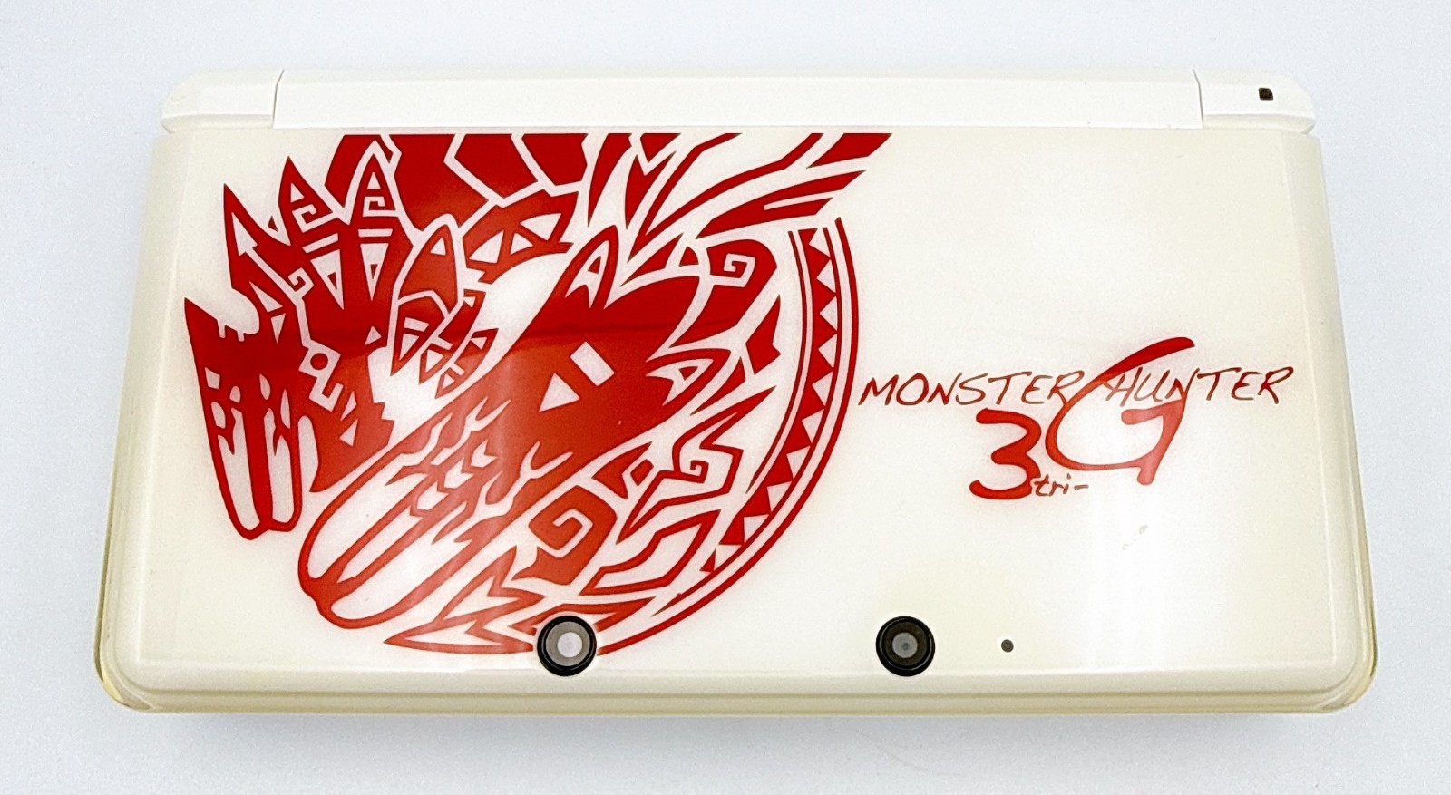 Nintendo 3DS Console Monster Hunter 3G Limited Japanese Model in Box – Excellent