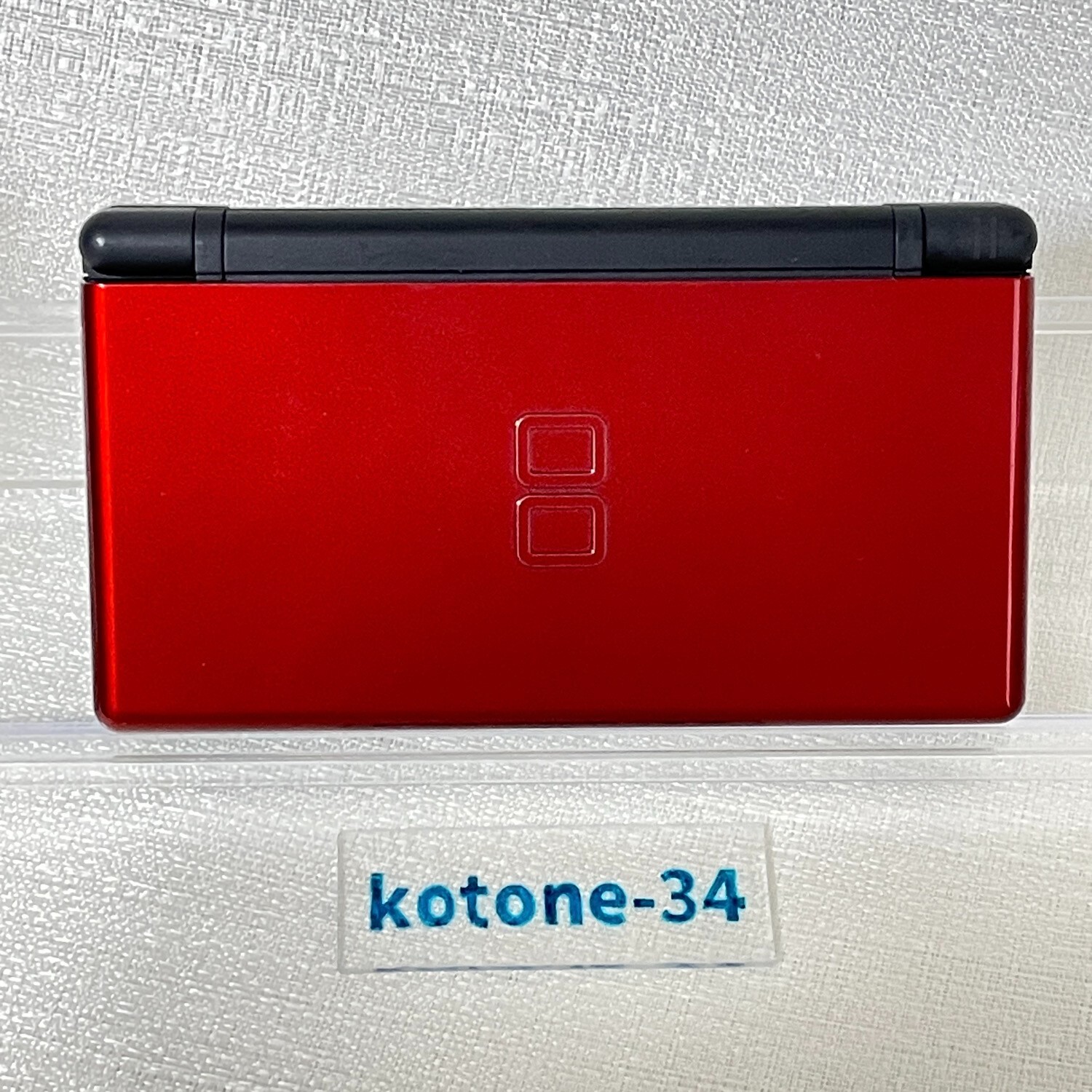 Nintendo DS Lite Crimson Black Red Console Used NDS *Japanese model