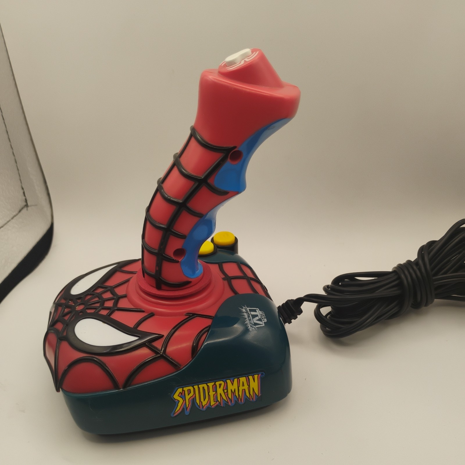 Marvel Spider-Man Plug & Play Microconsole Joystick Red Blue Black Composite RCA