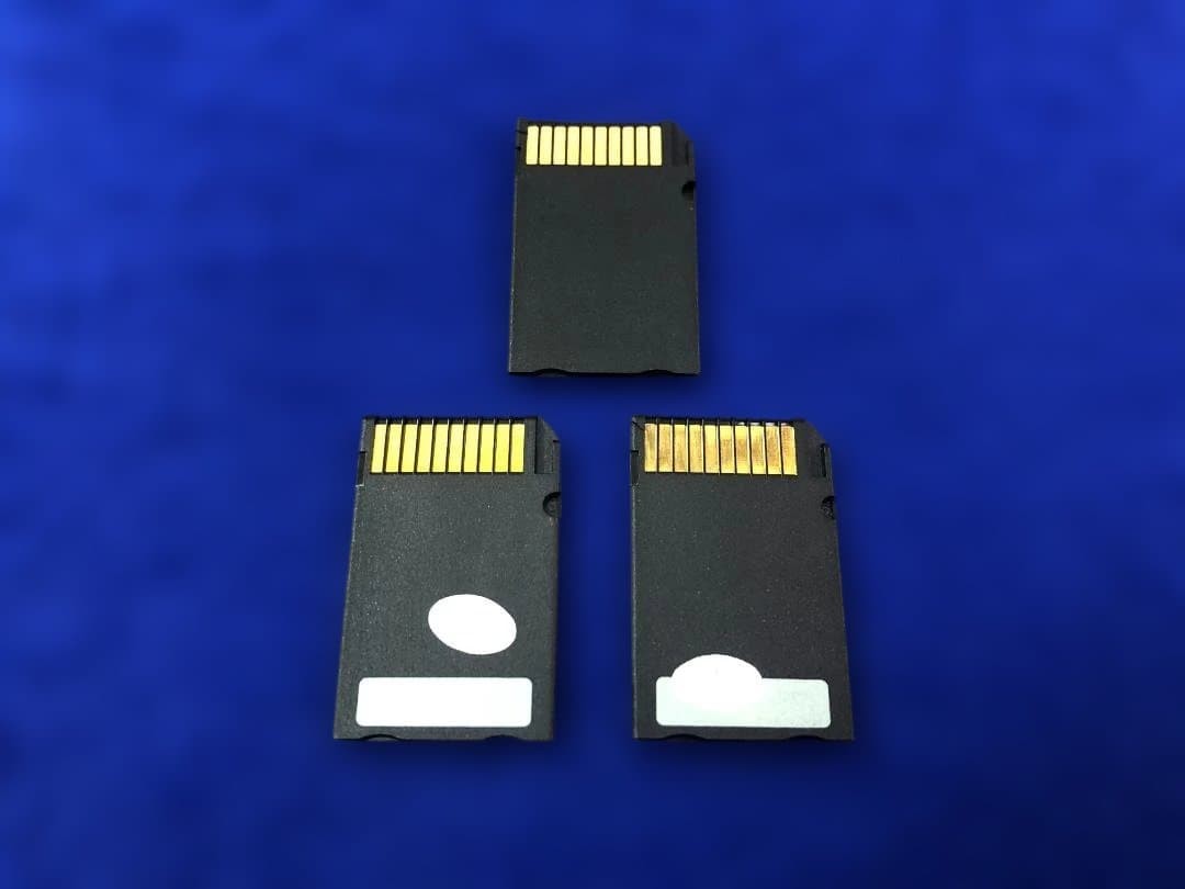 PSP C708 Memory Stick Pro Duo 32Gb 3 Pcs Set Japan