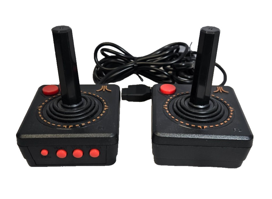 Atari Flashback 9 – Game Console w/ 110 Built-in Game & Wired Joysticks (AR3050)