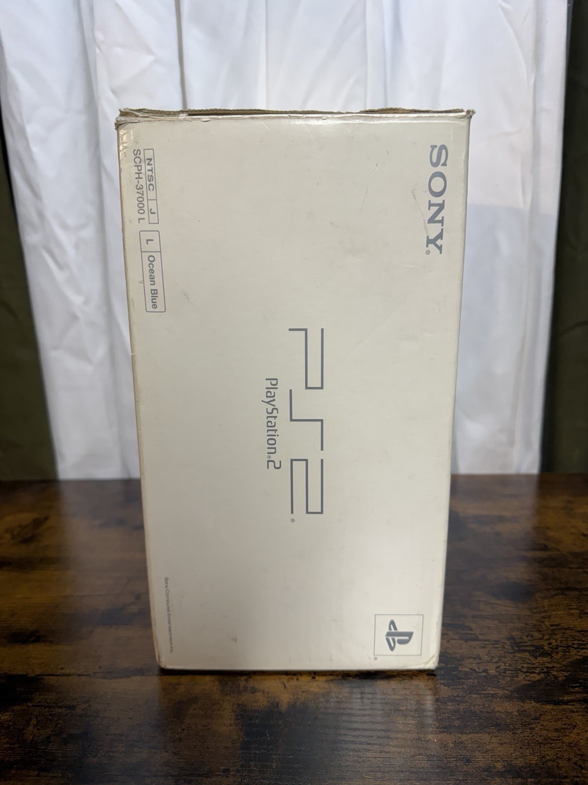 (USA SELLER) Sony PlayStation 2 Ocean Blue Console with Box