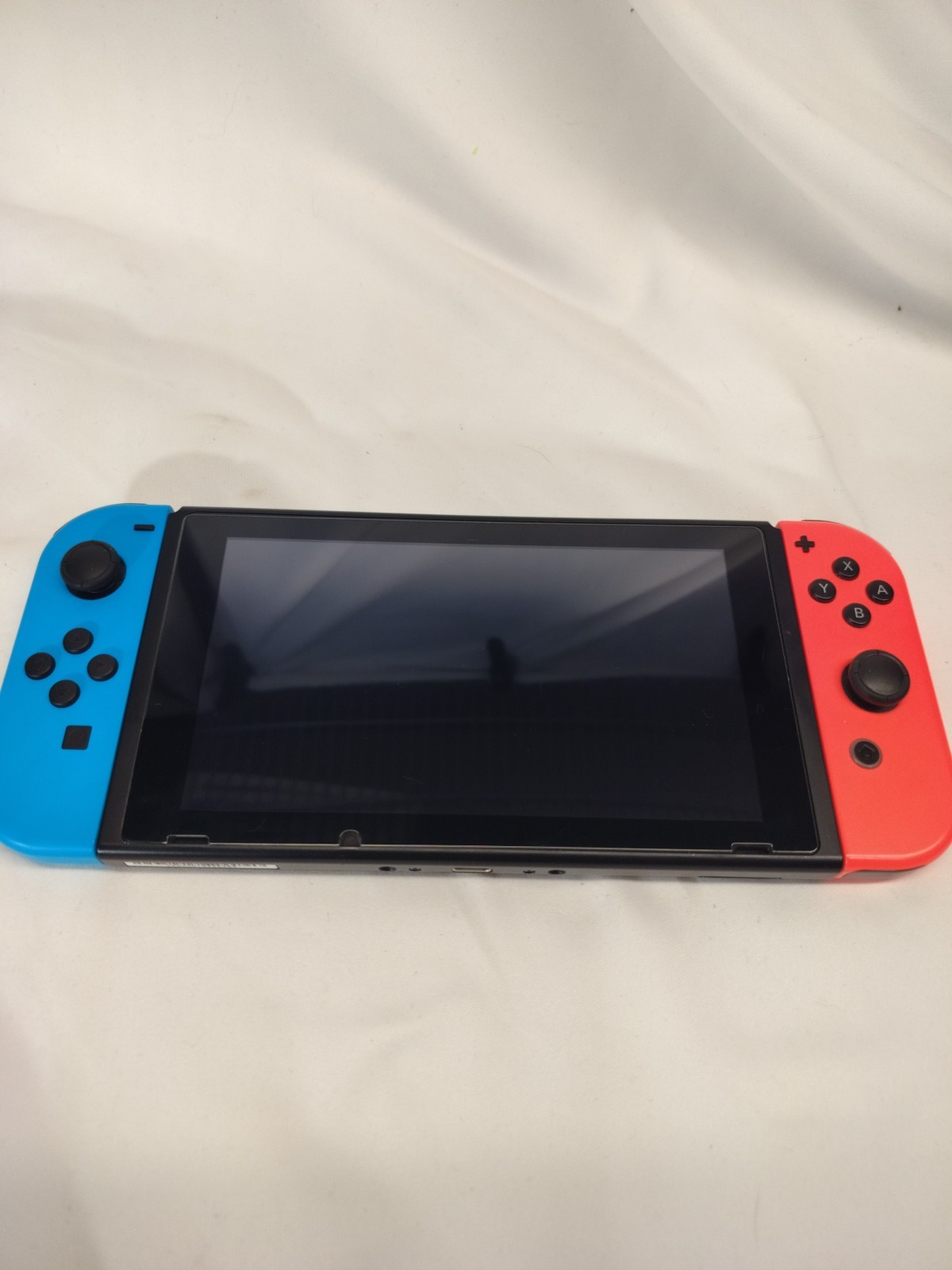 Nintendo Switch Bundle – HAC-001 Red & Blue Joycons – Charger – 5 Games Tested!
