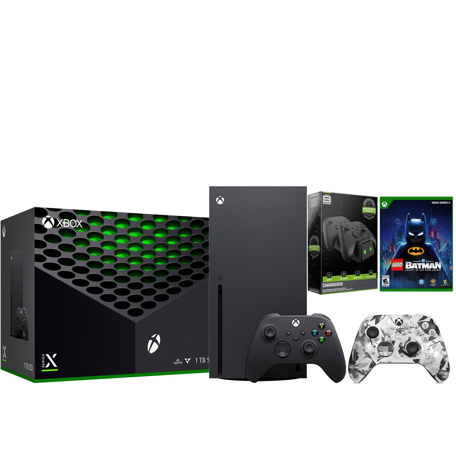 Xbox Series X 1TB Disc + Extra Controller + LEGO Batman – Storm Breaker