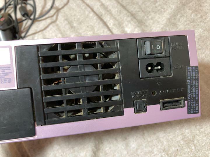 Sony PlayStation 2 PS2 Pink Sakura Game Console Controller Japanese NTSC-J Japan