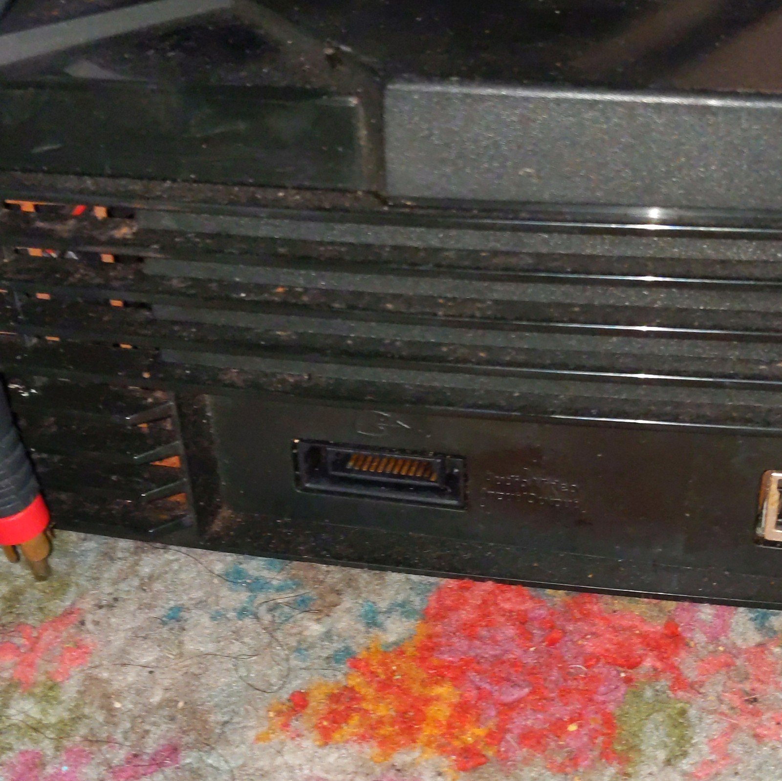 Microsoft Xbox Console Black NTSC-U/C Composite RCA Memory Card Slot