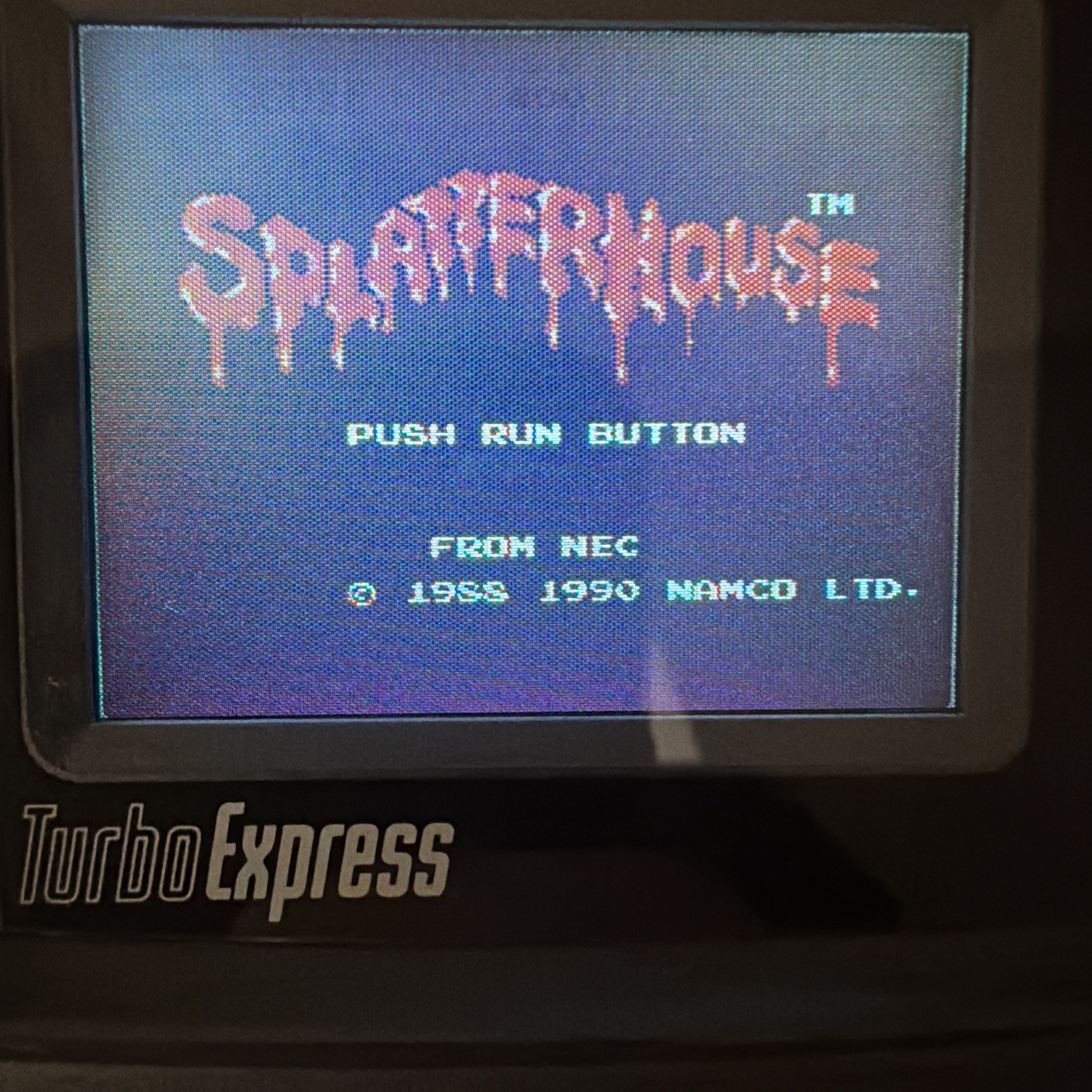 TurboExpress TurboGrafx-16 Handheld Console Great Screen Tested