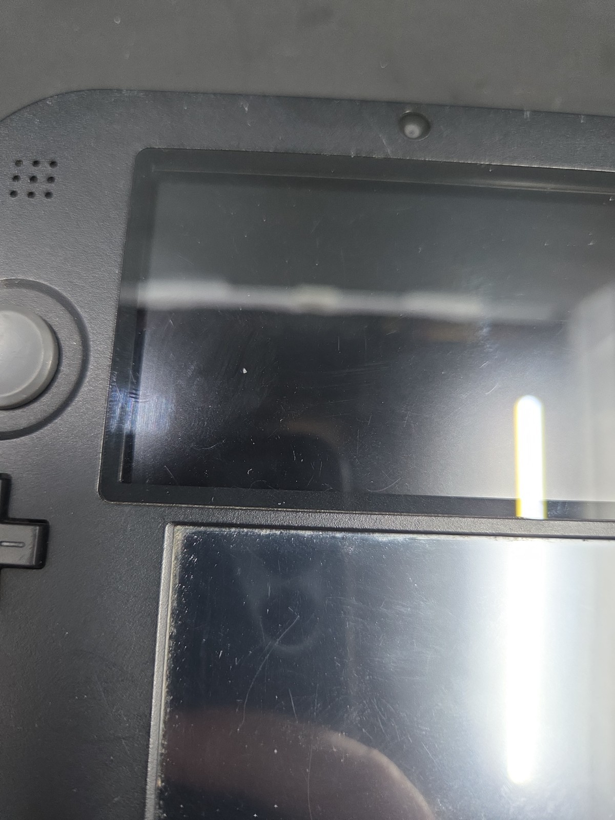 *USED* Nintendo 2DS Black Blur Console OEM Tested Works Great + 5 Games Charger