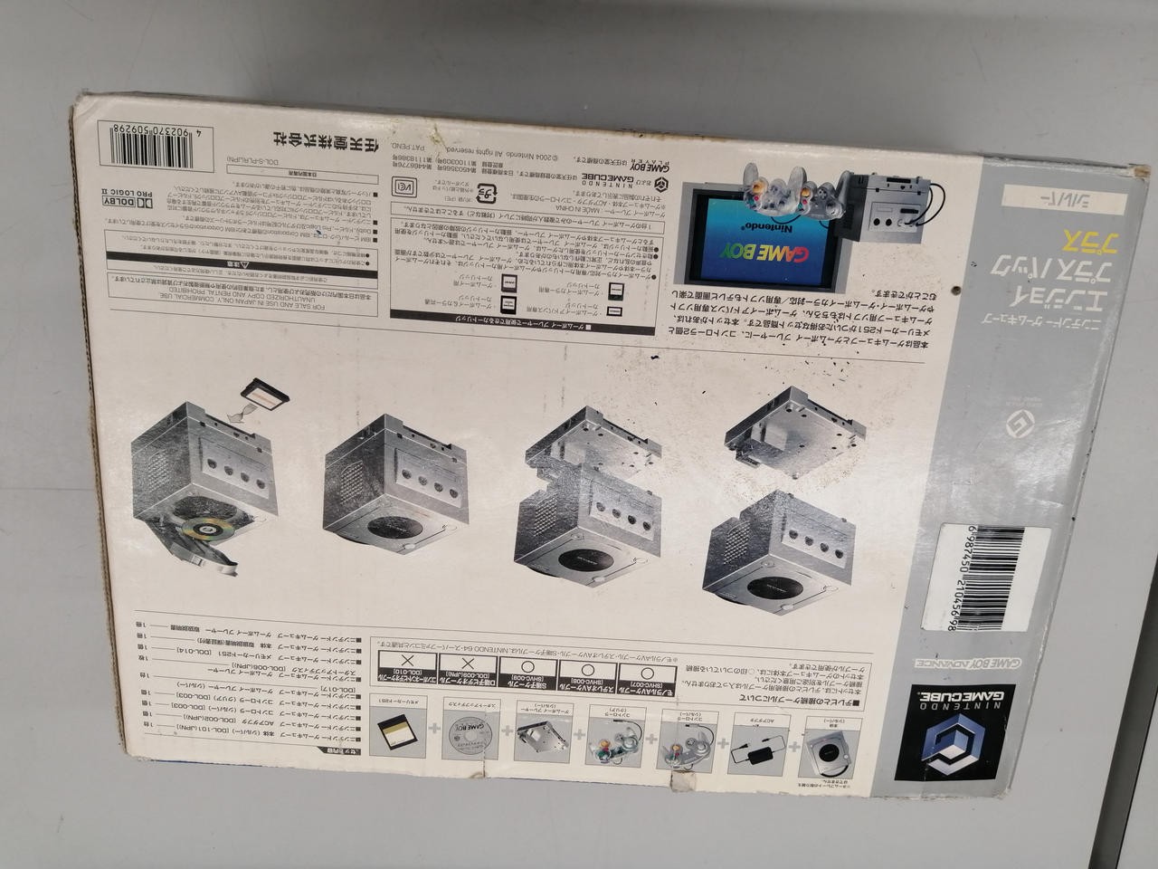 Nintendo GameCube Enjoy Plus Pack Silver DOL-S-PLR Console Boxed 5.9×6.3×4.3 in