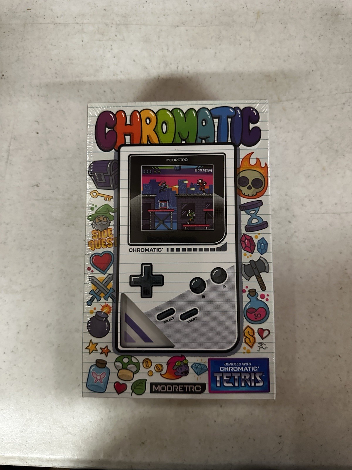ModRetro Chromatic w/ Sapphire Glass Upgraded Version – White – New Sealed