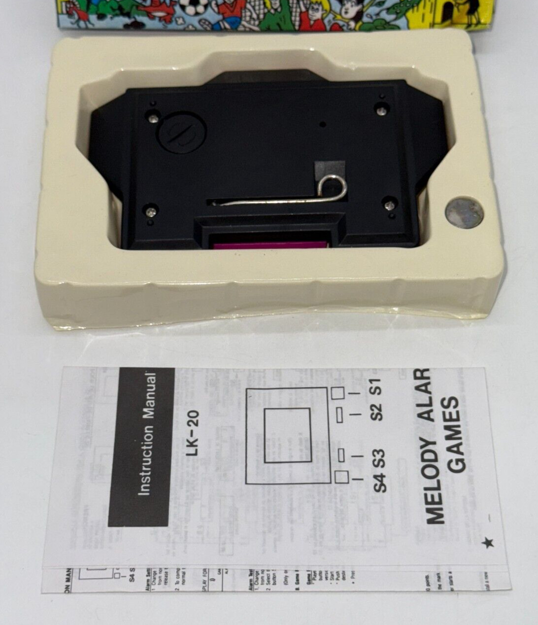 MOTORCYCLE – LCD Game & Watch Portable Console – 1990’s – DEADSTOCK – BOXED