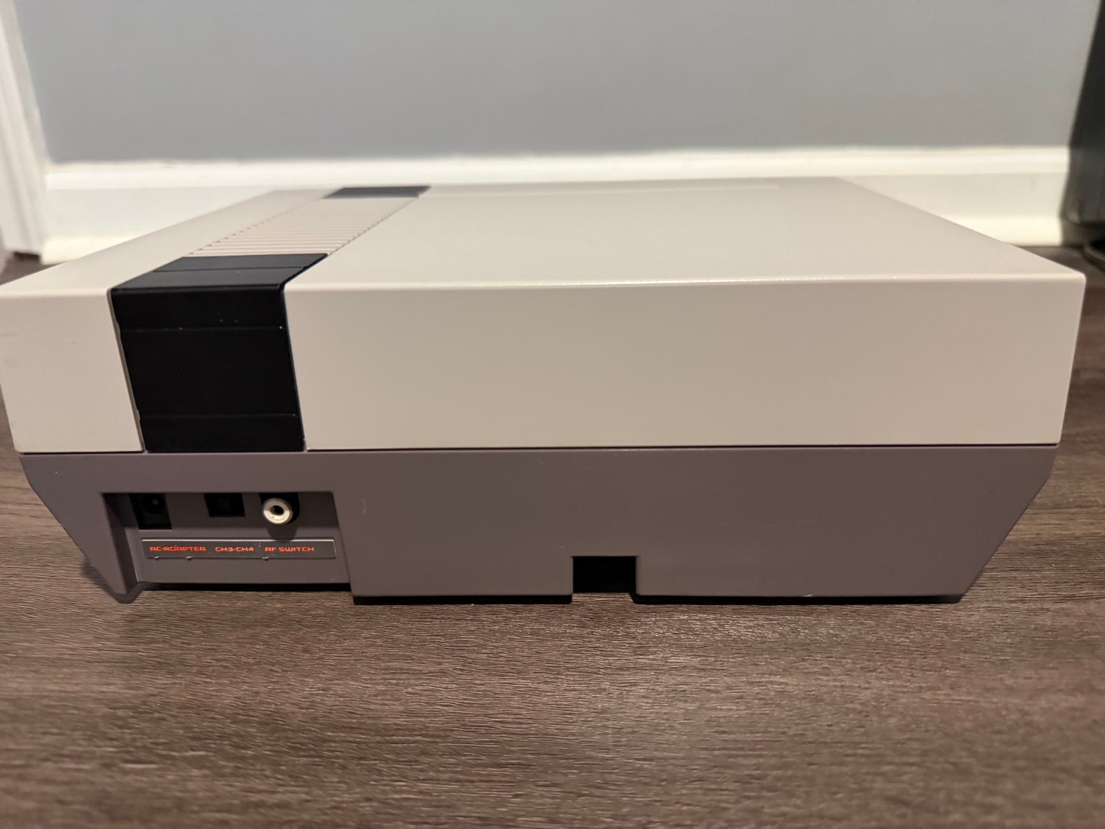 Original Nintendo NES Console, Recapped with Controllers and Zapper