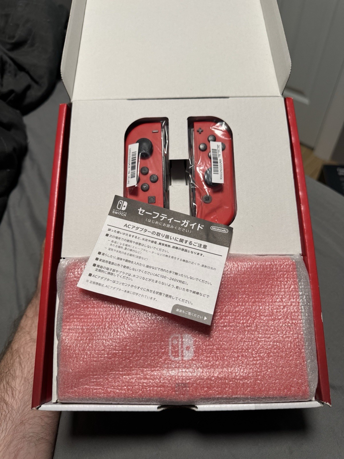 Nintendo Switch (OLED Model) HEG-001 Mario Red Edition Japan Model (KAMIKAZE)