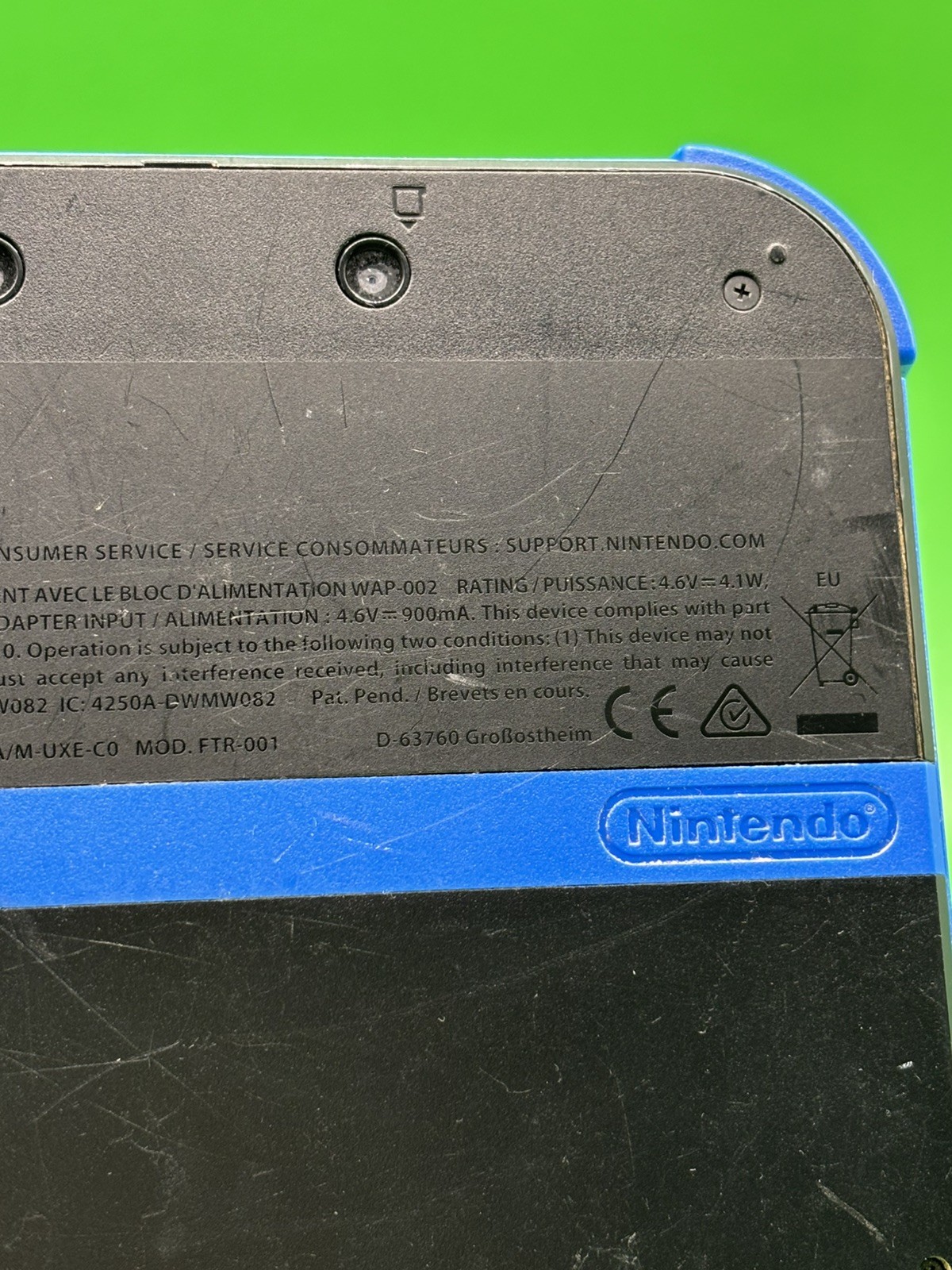 Nintendo 2DS – Black/Blue (F58) READ DESCRIPTION