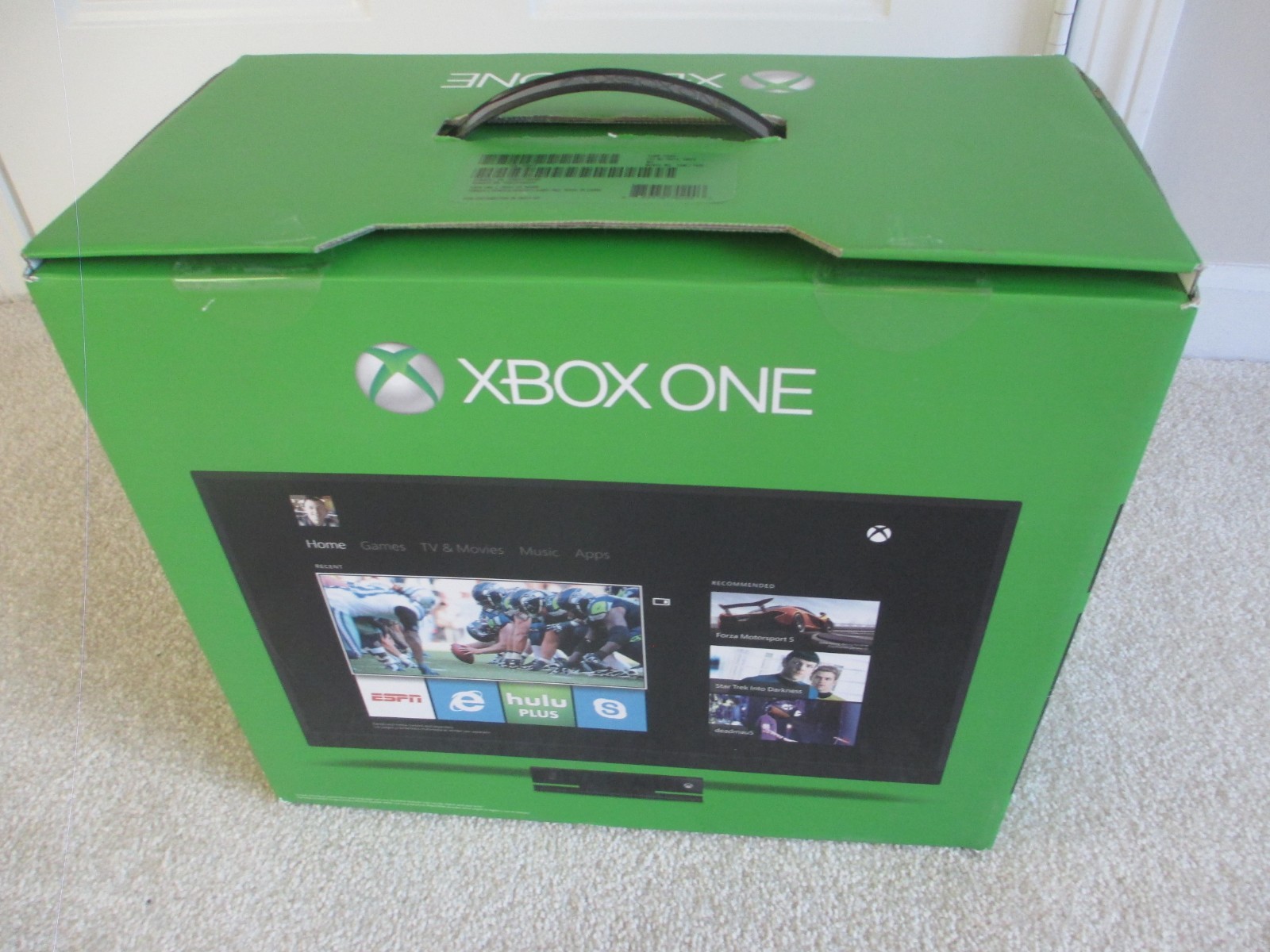 Microsoft Xbox One 500GB Home Console – Black 1540/1520 With Original Box