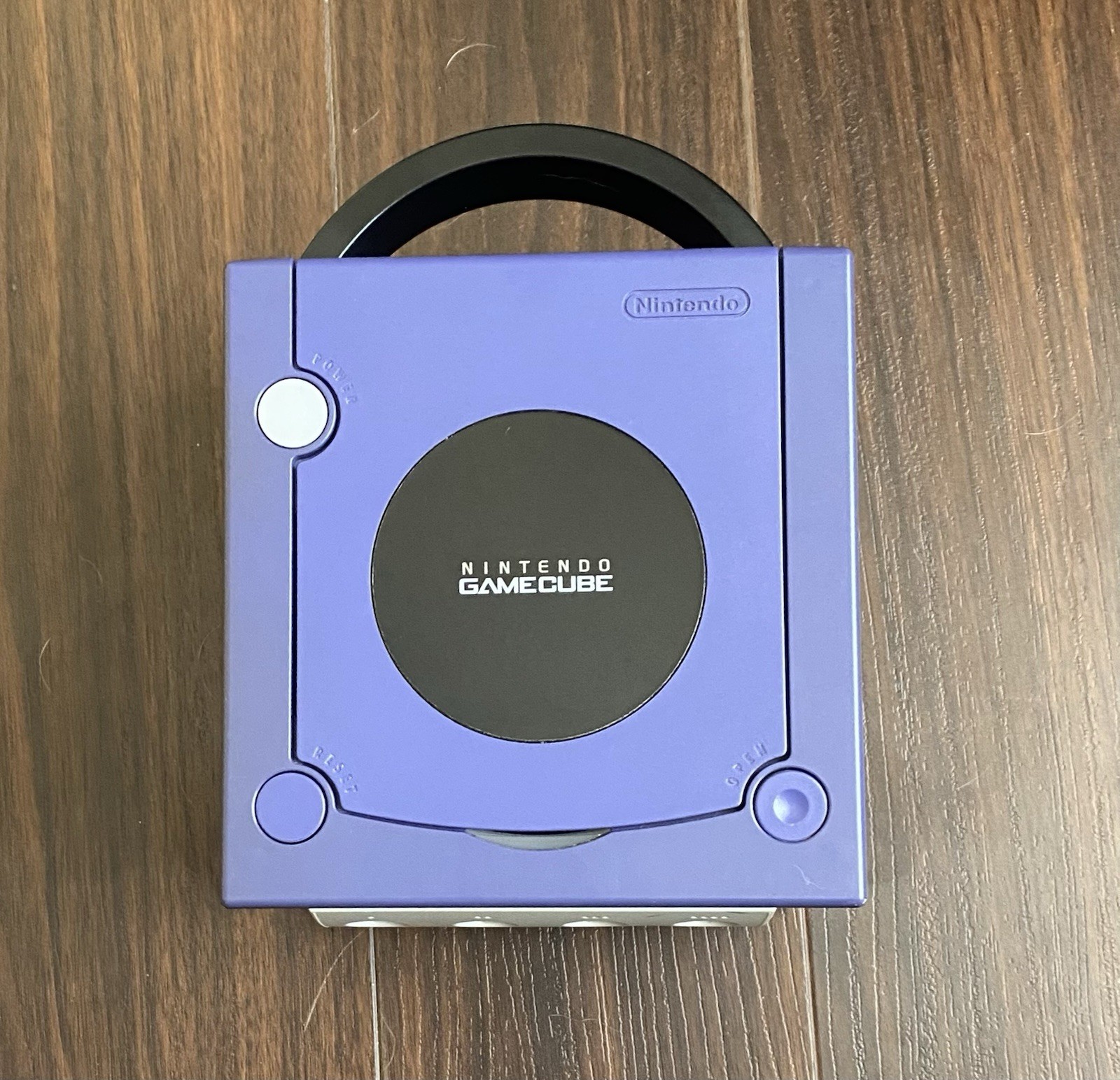 Nintendo- GameCube-Console System – Indigo-purple-tested -working – Complete Set