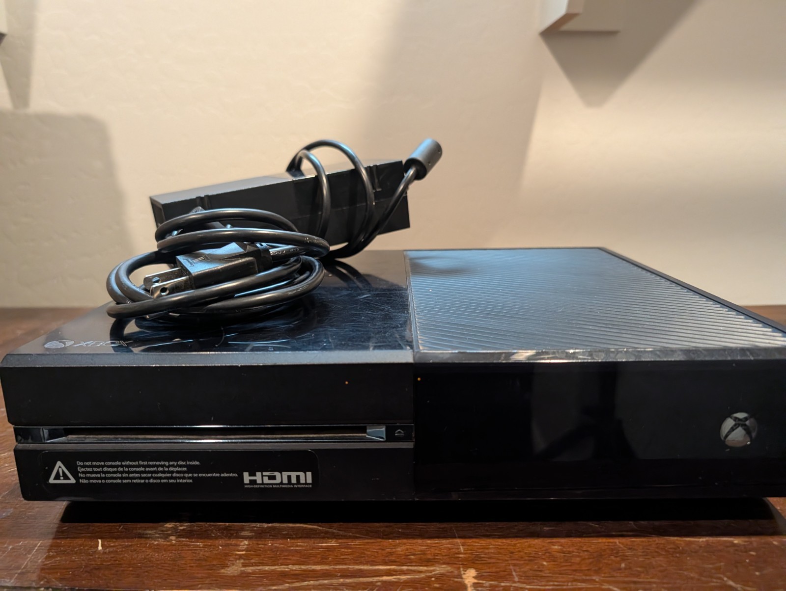 Microsoft Xbox One 500GB Black Console 1080p HDMI w/ Power Cord