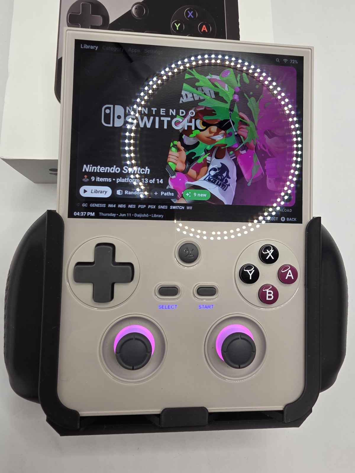 ANBERNIC RG477V 12GB/256GB Retro Gray Loaded Gamma Os 3k Games Ready To Play