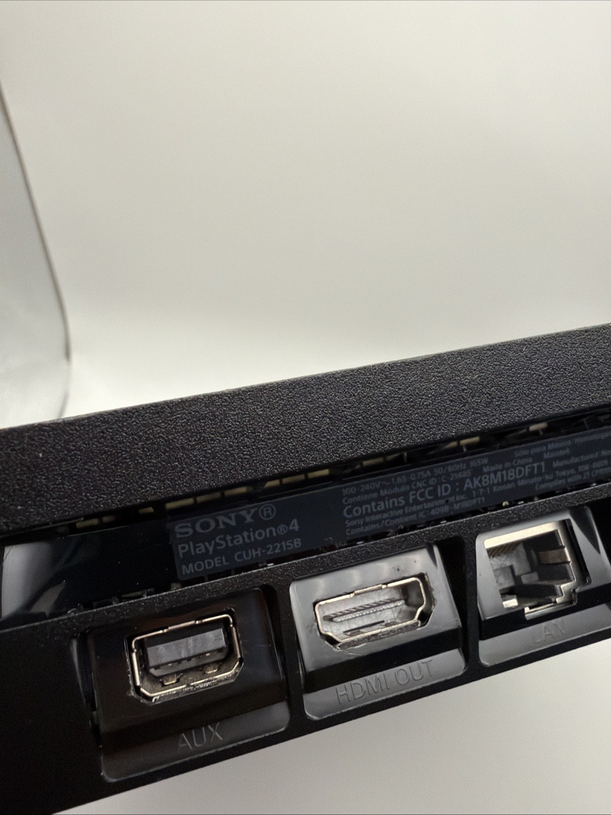 Sony PlayStation 4 Slim 1TB Console – Jet Black W/ OEM Controller Tested Working