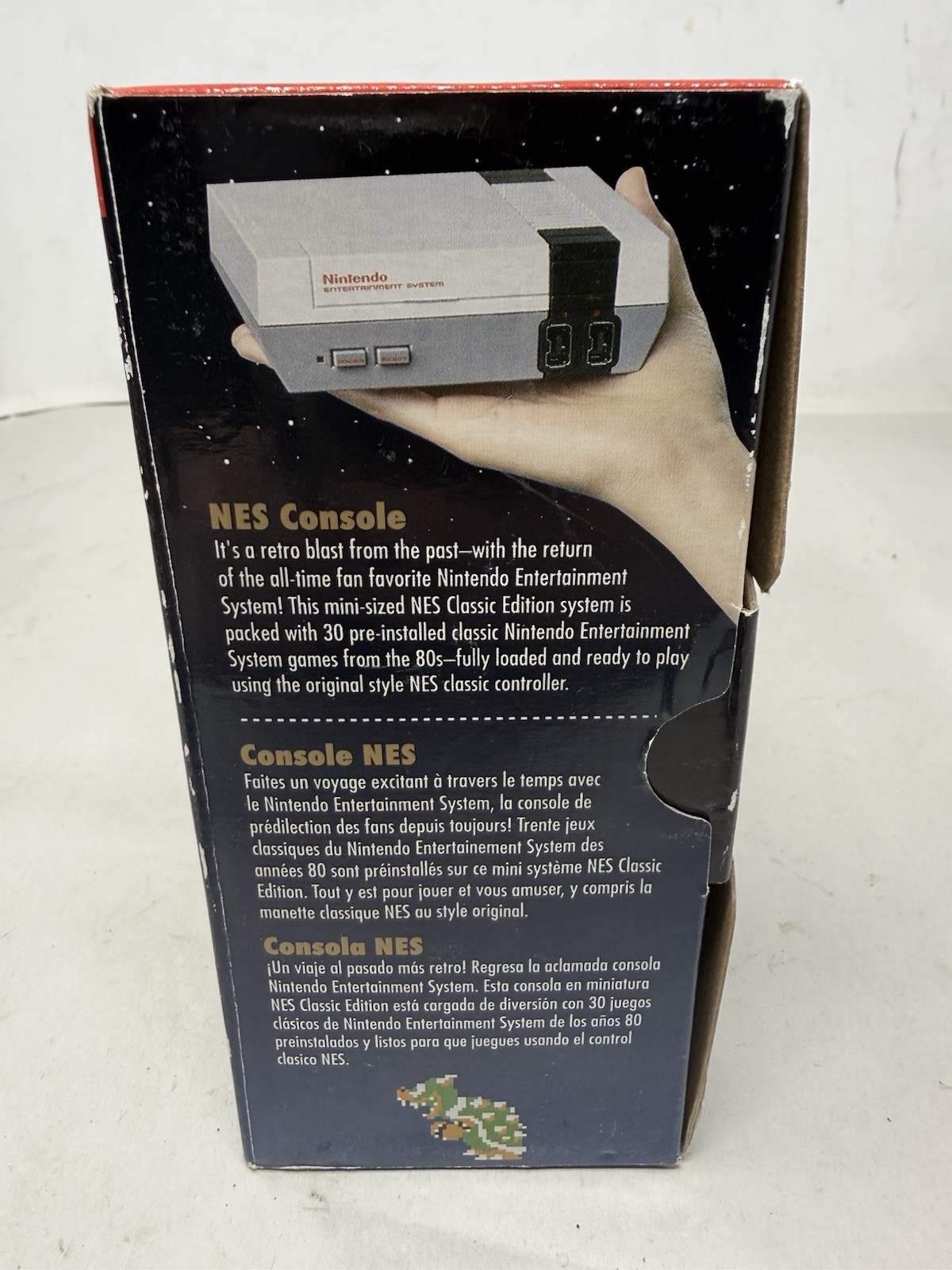 Nintendo Entertainment System NES Classic Edition Console – White/Gray Open Box