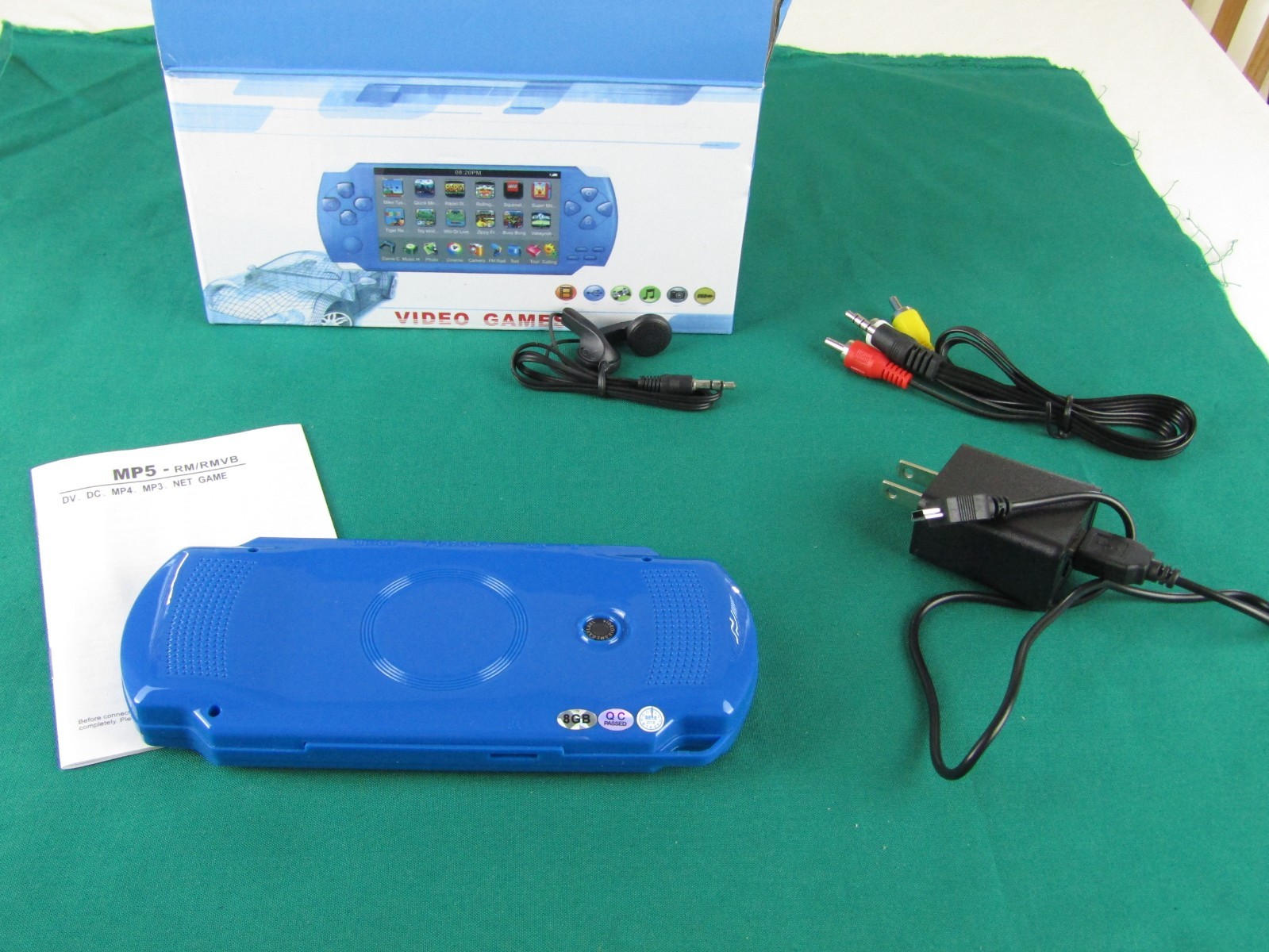 PSP Handheld Game Machine X6 8GB 4.3 TFT Screen Games Music Camera E-Book