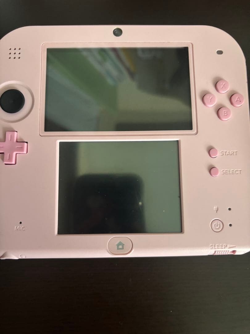 Excellent Nintendo 2DS Pink Console Game Tested w/games, charger