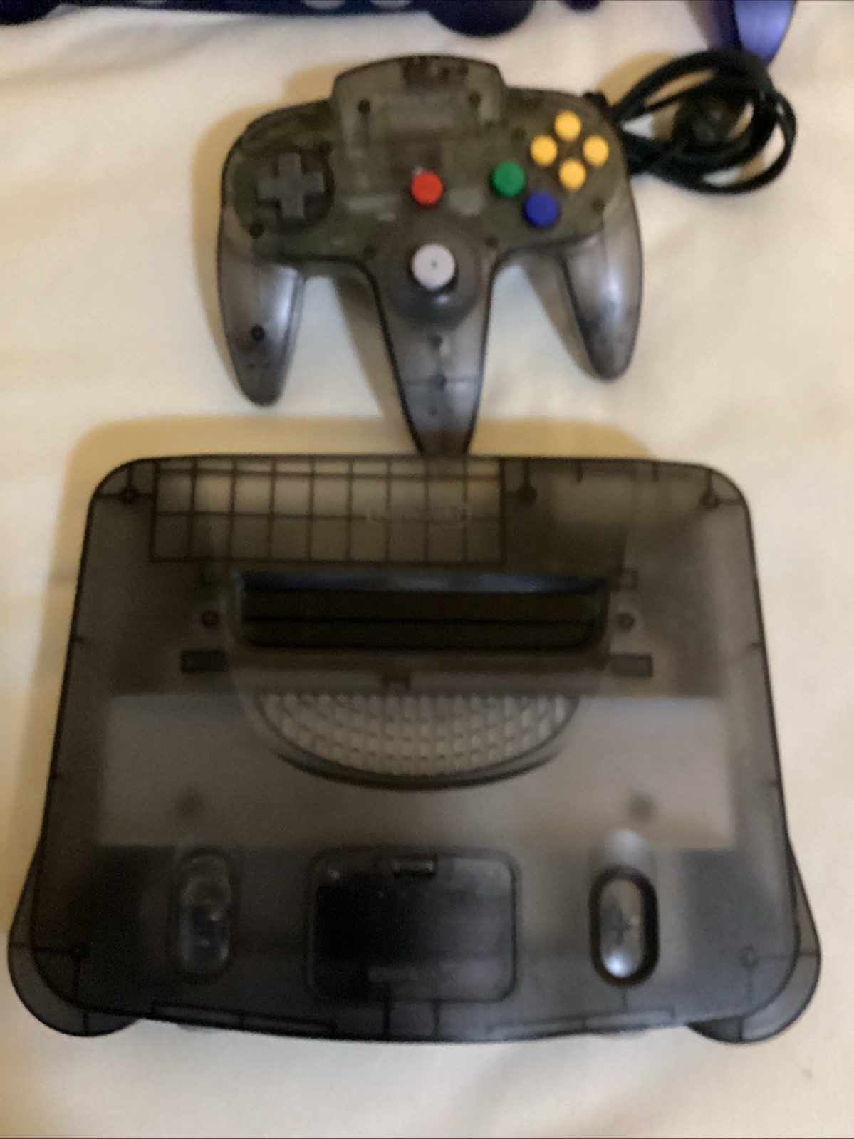 6 N64 Funtastic Systems W Controller Green Orange Watermellon Purple Blue Smoke