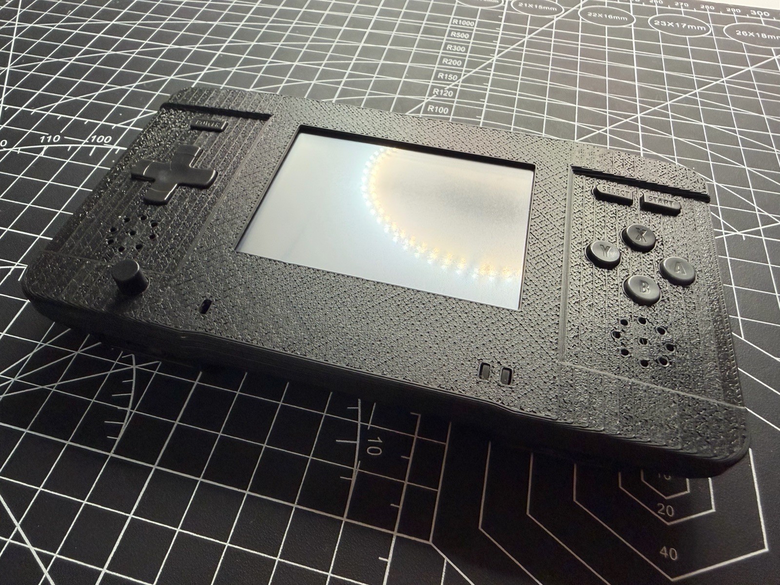 Nintendo DS Mod Gameboy Macro XL For GBA & DS Game – 3D Print Front & Used Back