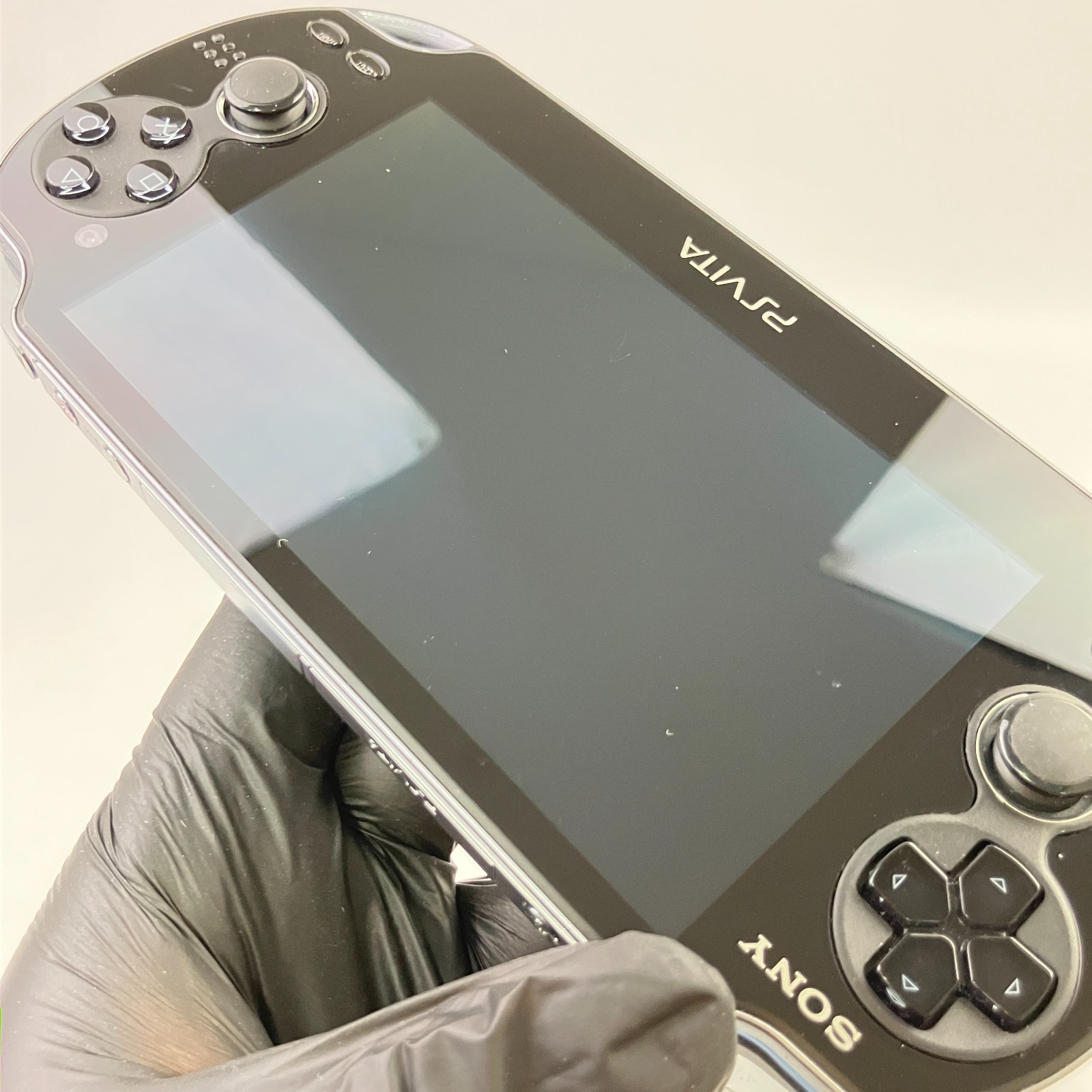 Refurbished PS Vita PCH-1100 Sony PlayStation Crystal Black Console Only Works 3