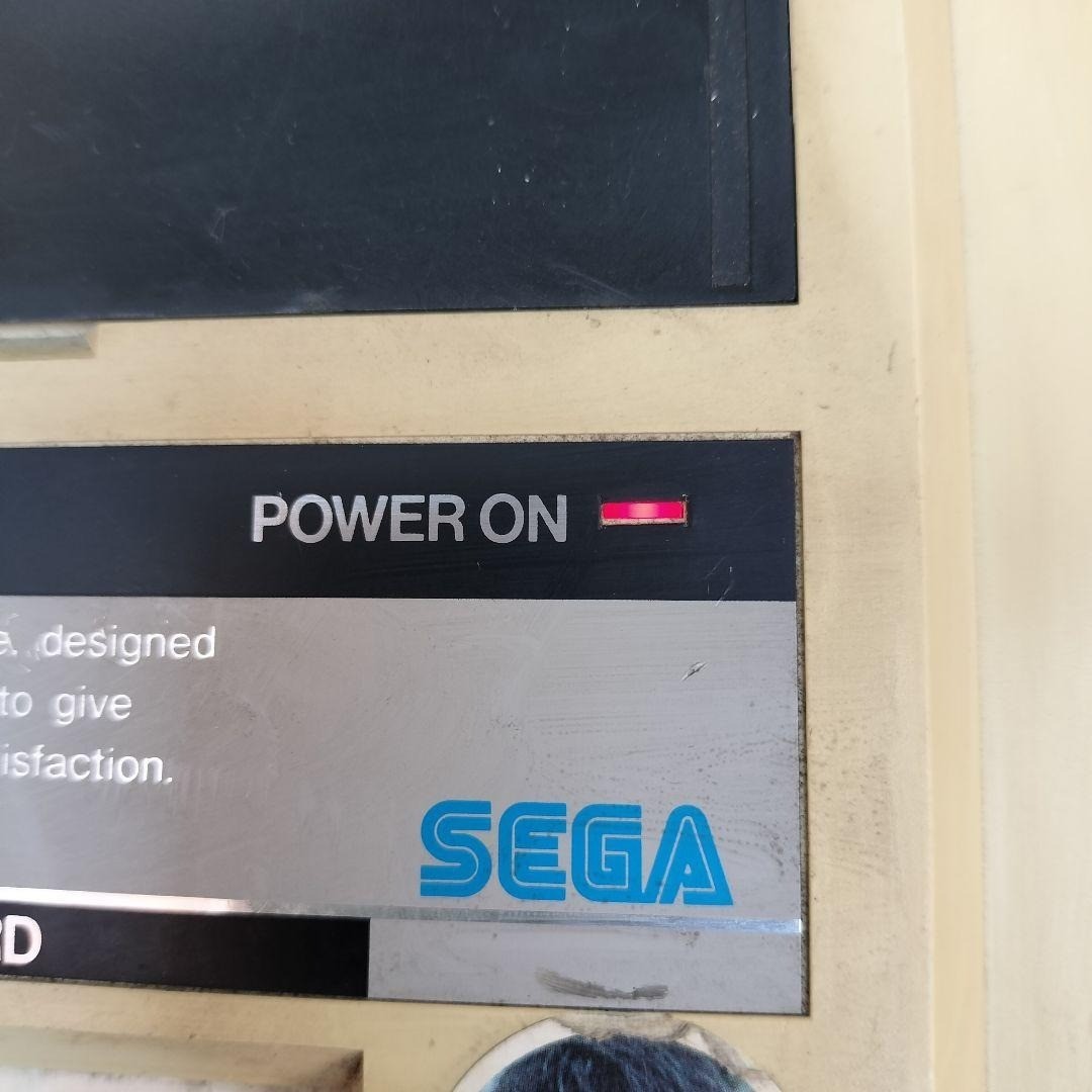 Junk SEGA MARK 3 III Master System Console with Box + Games Japan No RF Cable